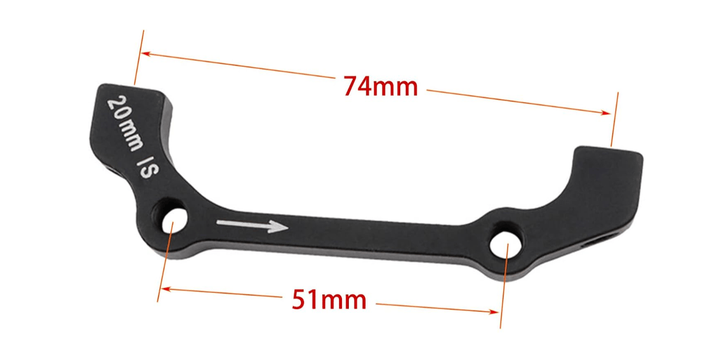 Disc Brake Caliper Mount Adapter