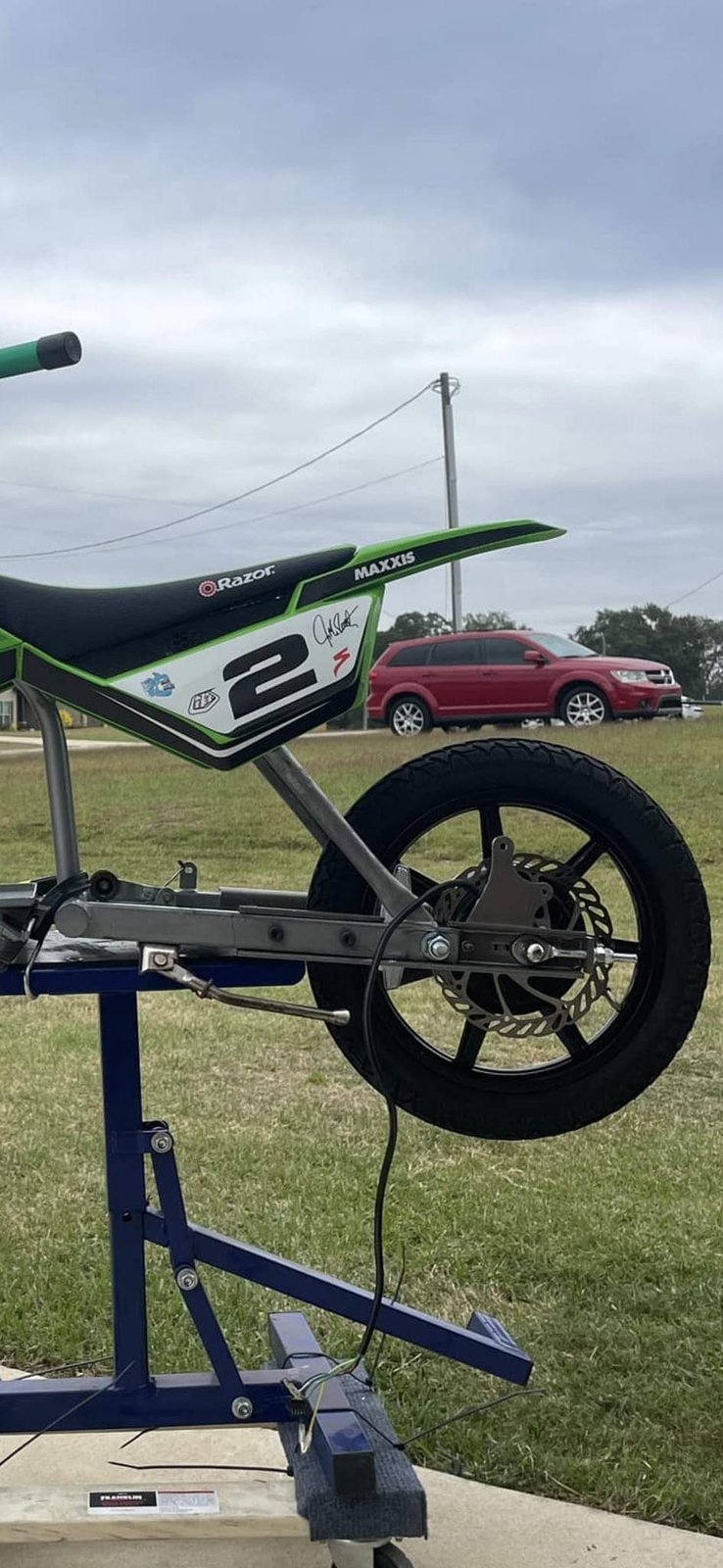 Razor MX350 Swing Arm Extensions