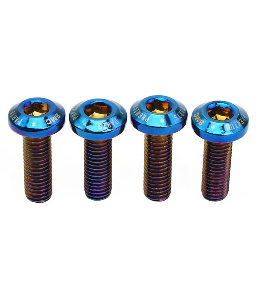 ETM RTR Rear Titanium Sprocket Bolts (Set of 4)