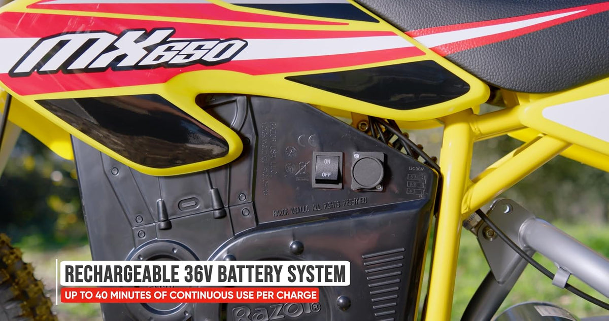 Dirt Rocket MX650 Electric Motorcycle