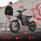 Valtinsu EM5 Ultra Electric Dirt Bike 72V 25Ah