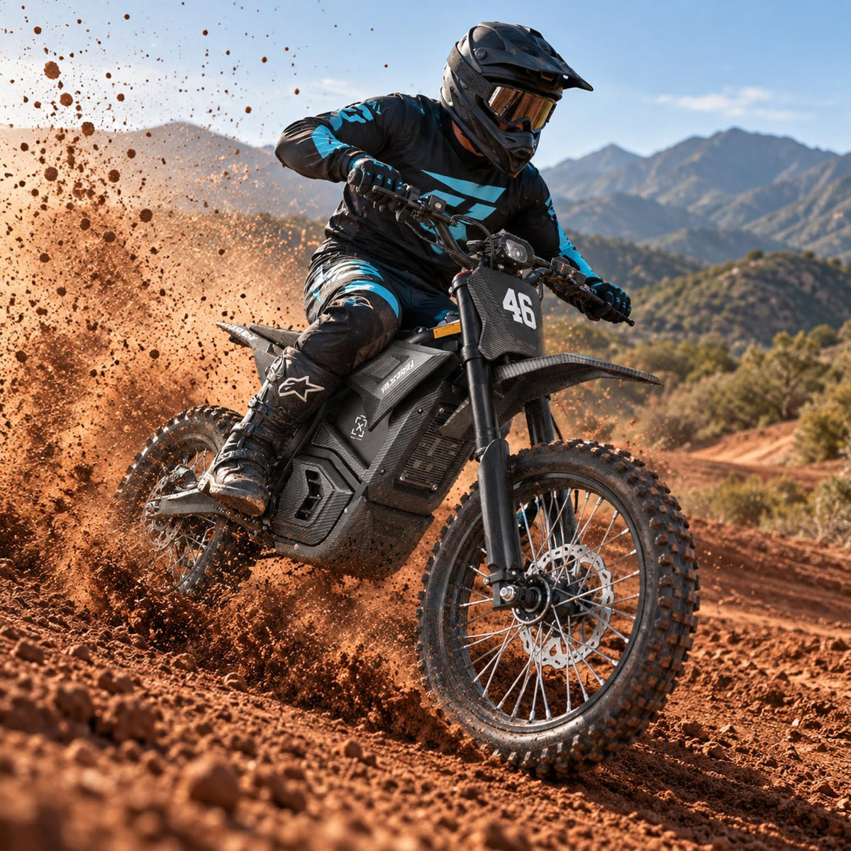 Valtinsu EM5 Ultra Electric Dirt Bike 72V 25Ah