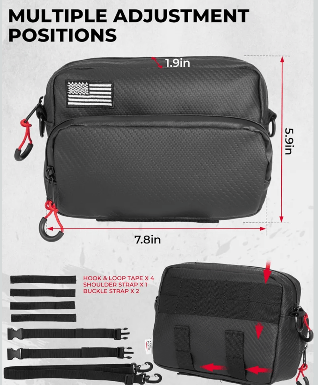 Kemimoto Handlebar Bag