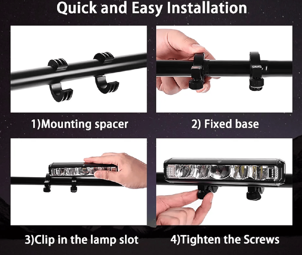 Plug and Play USB LED Headlight Kit