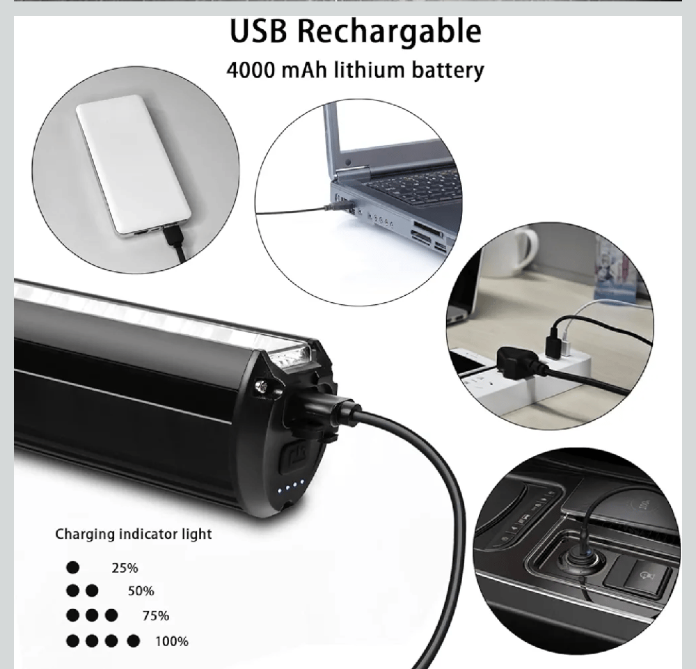 Plug and Play USB LED Headlight Kit