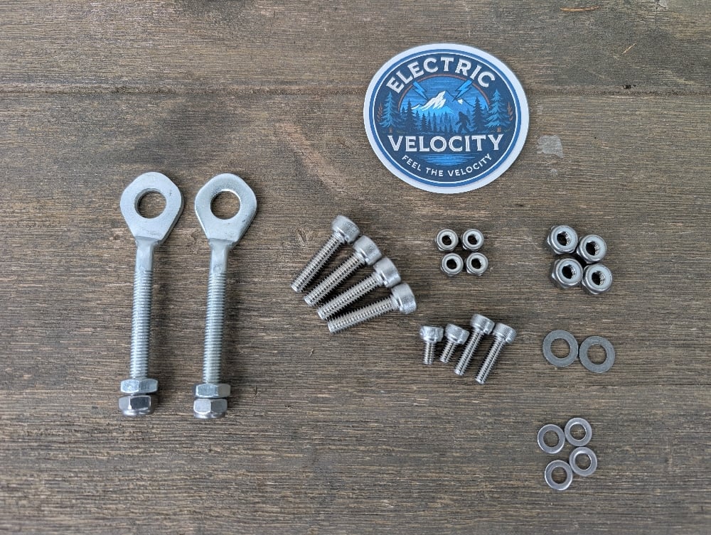 Razor MX 650 / MX350 Swing Arm Extension Hardware Kit