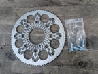 *GARAGE SALE ITEM Custom laser etched mesh design #35 Sprocket 86T